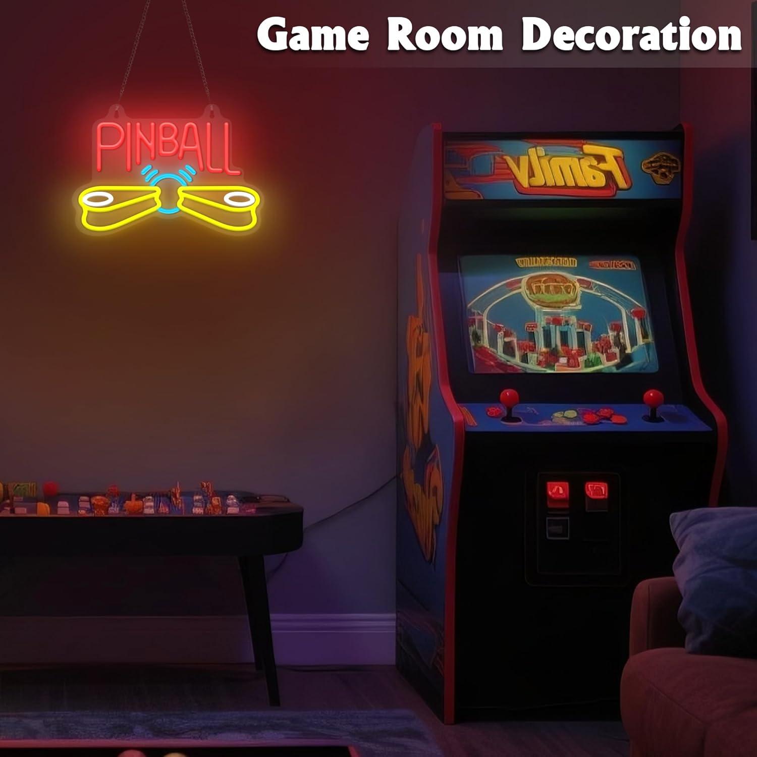 Lampu Neon Pinball, Lampu LED  - Arcade Games & Vending Llc Photos ulasan dan harga